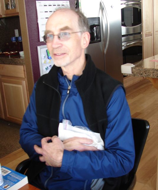 dad with broken rib