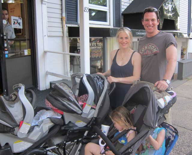 folbaum family on a stroll