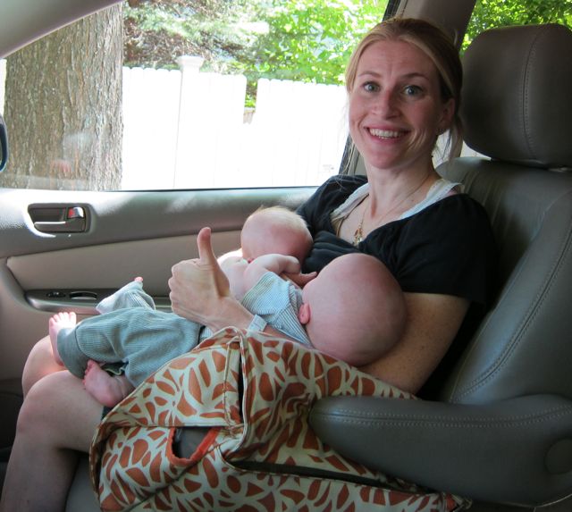 Nursing in the Car
