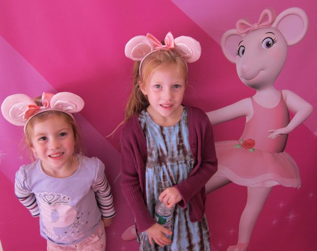 my kids to Angelina Ballerina The Musical at the Vital Theater Company