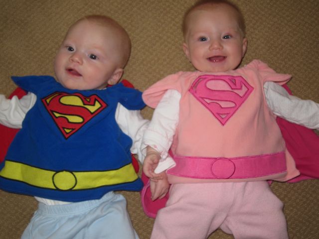 super babies on halloween