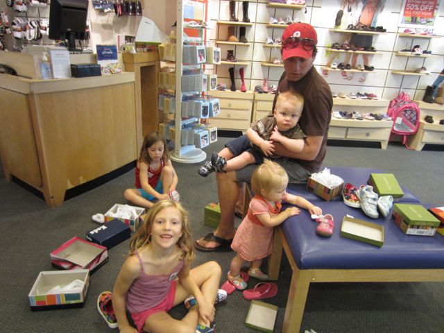 Image result for shoe shopping kids