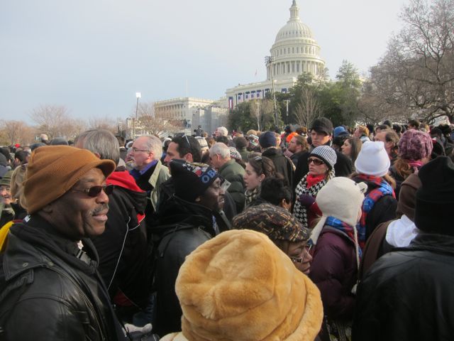 inauguration crowds
