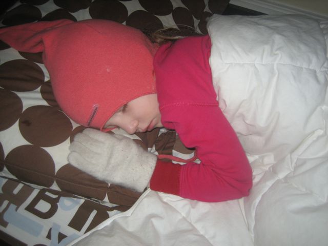 Dylan sleeping 1