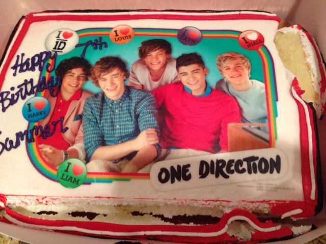 one direction cake